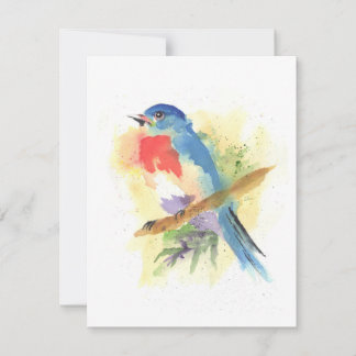 Tarjeta de nota de ocasión #3 para Bluebird