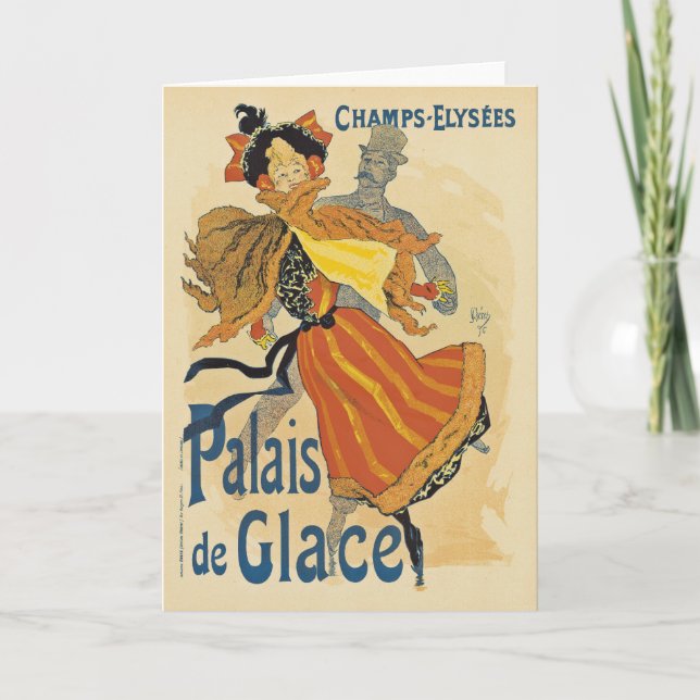 Tarjeta de nota de Palais de Glace (Anverso)