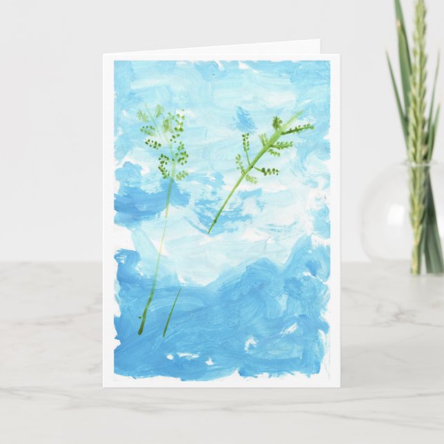 Tarjeta de nota de paz (en blanco) (Anverso)