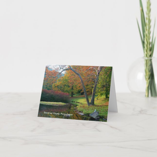 Tarjeta de nota de Pennsylvania (Anverso)