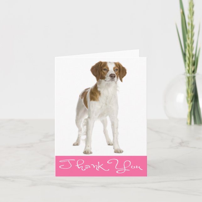 Tarjeta de nota de perro porcino español (Anverso)