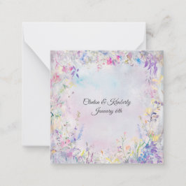 Tarjeta de nota de Personalizable Amara