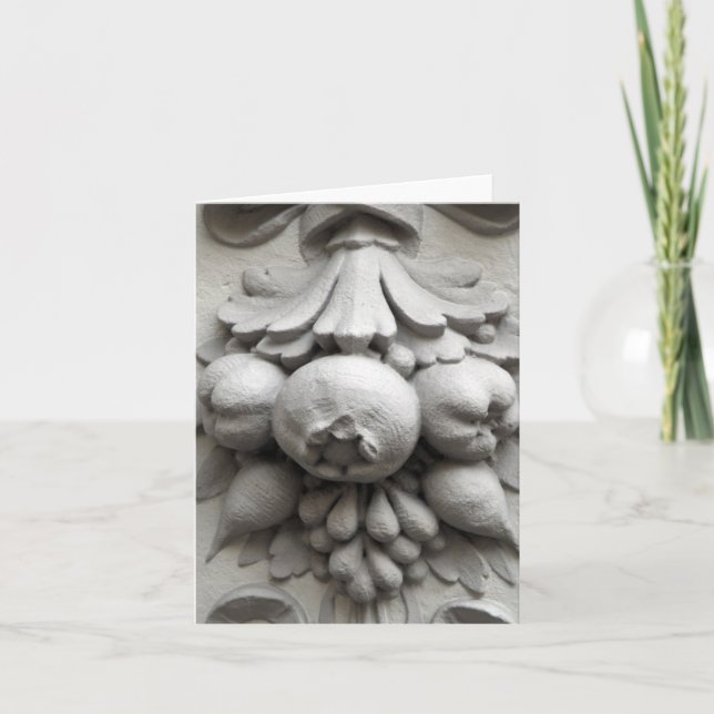 Tarjeta de nota de piedra de las granadas IV (Anverso)