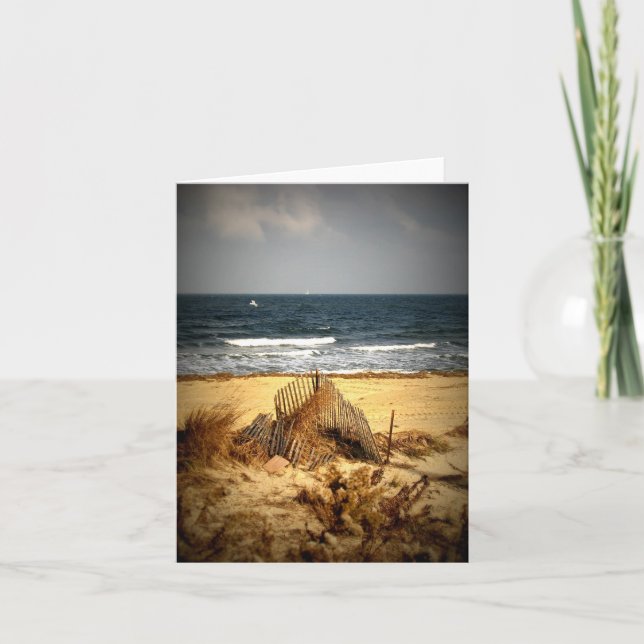 Tarjeta de nota de playa (Anverso)