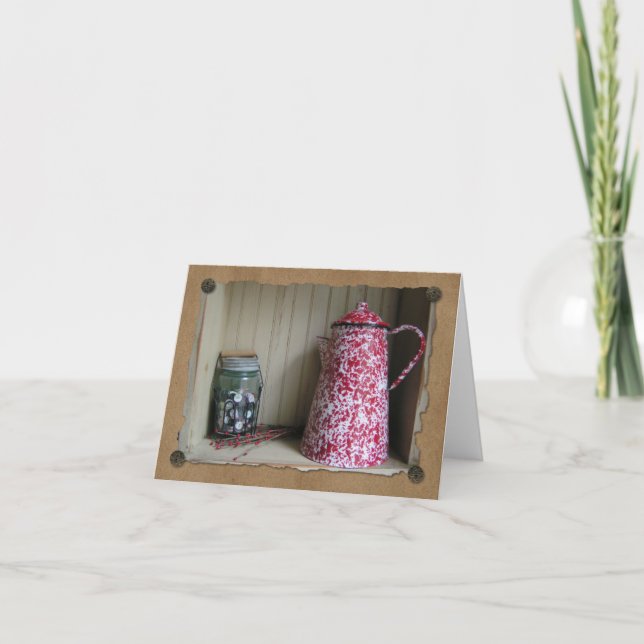 Tarjeta de nota de portapapeles primitiva (Anverso)