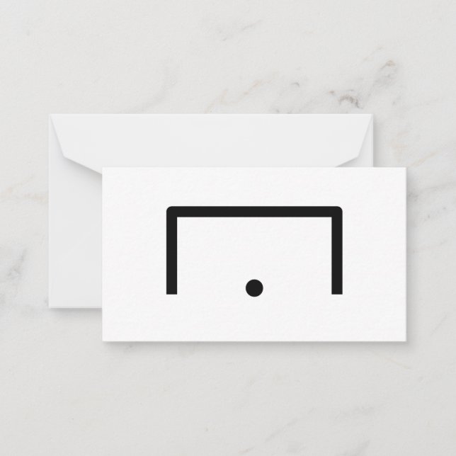 Tarjeta de nota de prisión (Anverso)