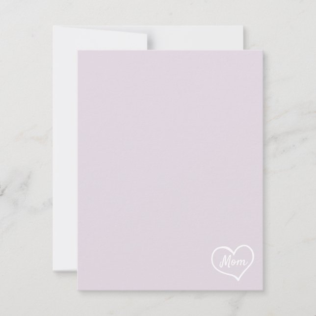 Tarjeta de nota de regalo personalizada con guión  (Anverso)