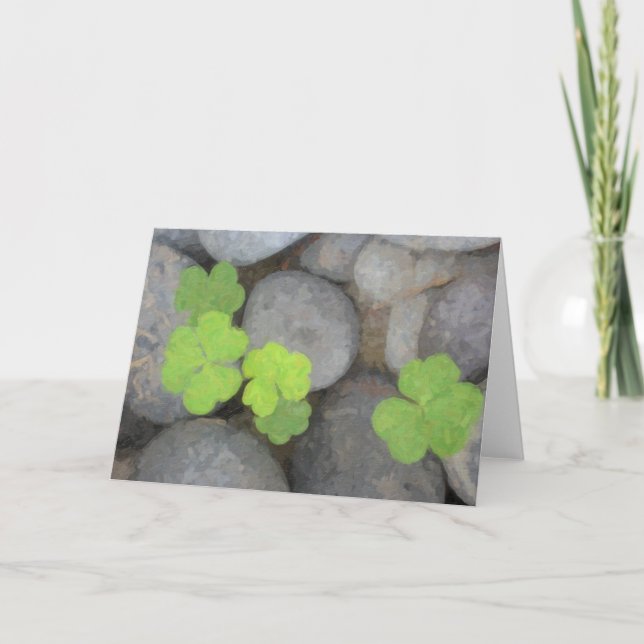 Tarjeta de nota de retorno de primavera (Anverso)