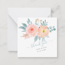 Tarjeta de nota de Rosas de color rosa de PixDezin