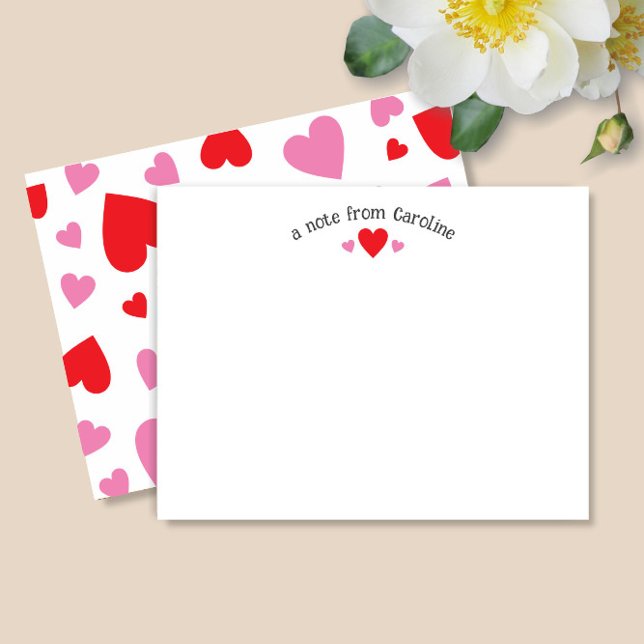 Tarjeta de nota de San Valentín para chicas con co (Subido por el creador)