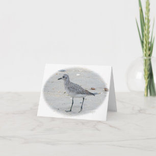 Tarjeta de nota de Sandpiper