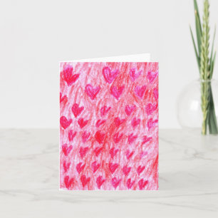 Tarjeta de nota de sensibilización sobre el autism