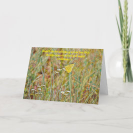 Tarjeta de nota de simpatía o pensamiento artístic