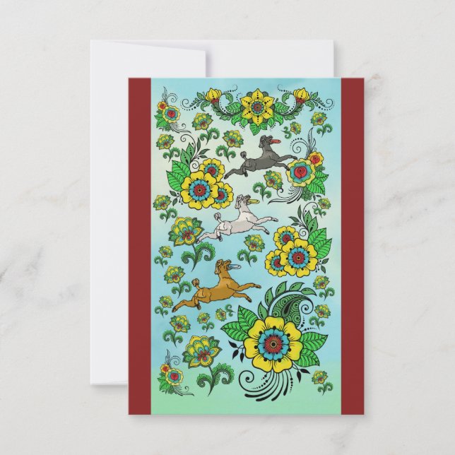 Tarjeta de nota de tres canapés para la captura (Anverso)