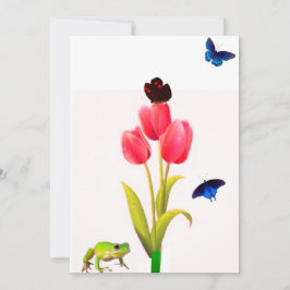 Tarjeta de nota de verano