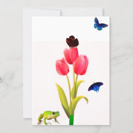 Tarjeta de nota de verano