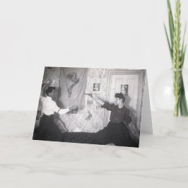 Tarjeta de nota de vintage