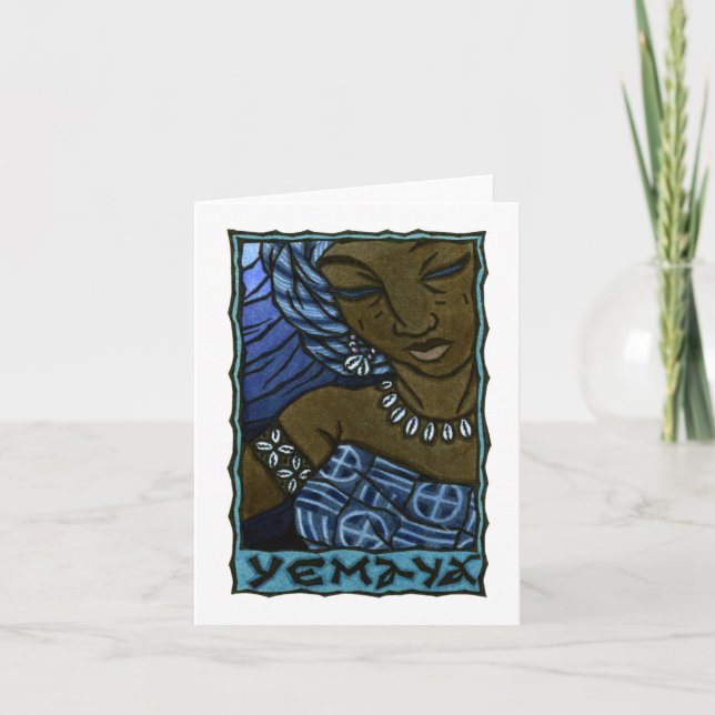 Tarjeta de nota de Yemaya (Anverso)