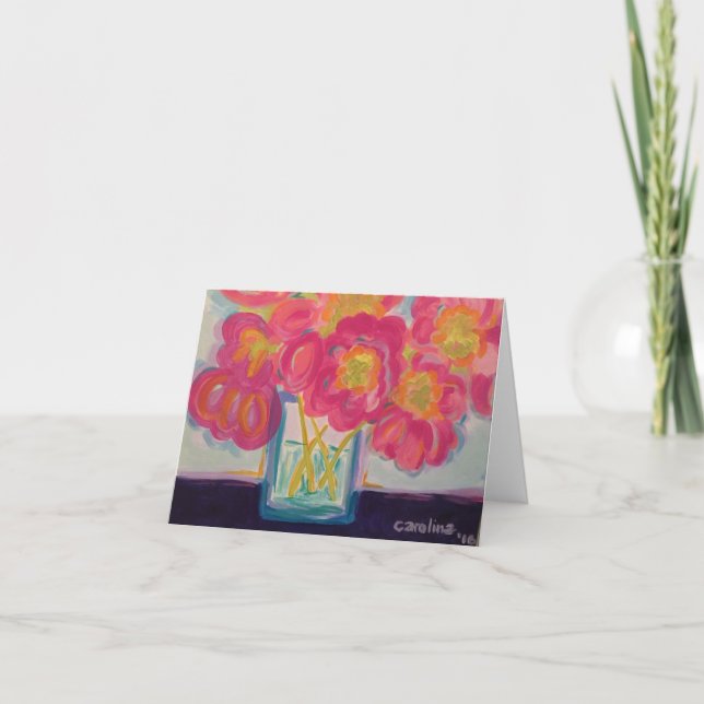 Tarjeta de nota del arte (Anverso)