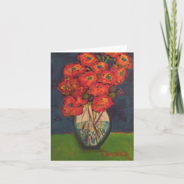 Tarjeta de nota del arte (Anverso)