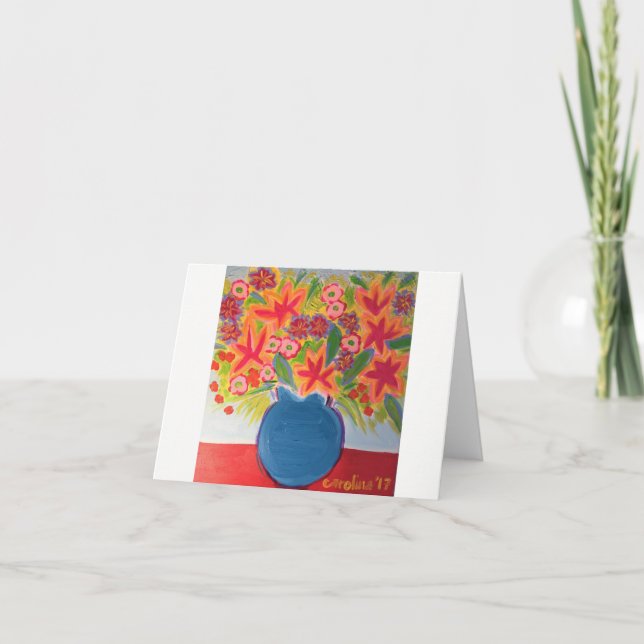 Tarjeta de nota del arte (Anverso)