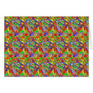 Tarjeta de nota del artista