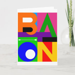 Tarjeta de nota del "BASTÓN"