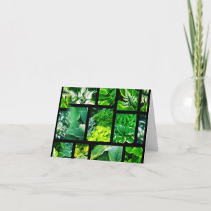 Tarjeta de nota del cielo del Hosta