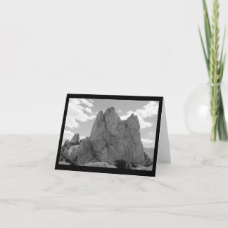 Tarjeta de nota del escalador de montaña (espacio