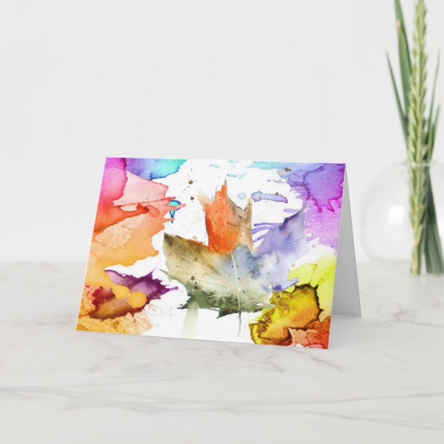 Tarjeta de nota del espacio en blanco de la (Anverso)