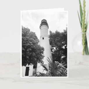 Tarjeta de nota del faro oeste (Key West Lighthous