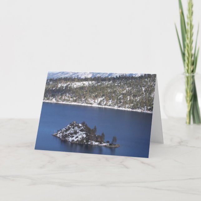Tarjeta de nota del lago Tahoe (Anverso)