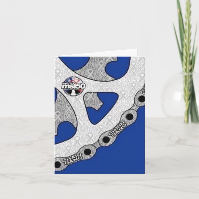 tarjeta de nota del logotipo-chaingang (Anverso)