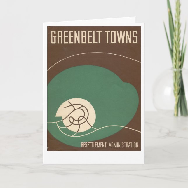 Tarjeta de nota del museo del Greenbelt (Anverso)