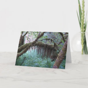 Tarjeta de Nota del Parque Nacional Olímpico Hoh R
