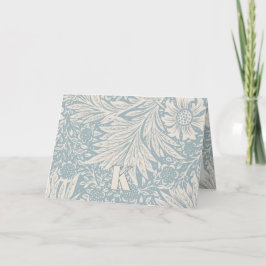 Tarjeta de nota del patrón Marigold de William Mor