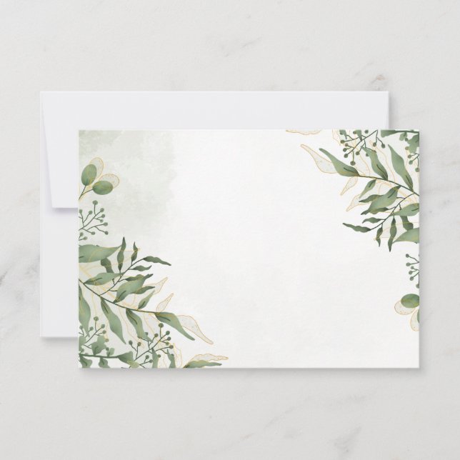 Tarjeta de nota del personalizado (Anverso)