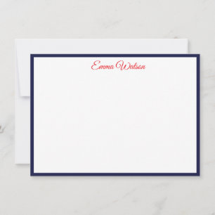 Tarjeta de nota del personalizado