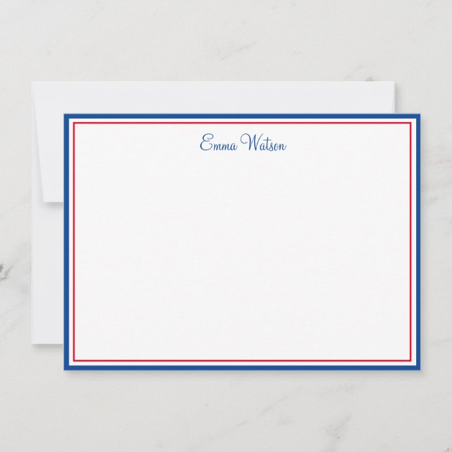 Tarjeta de nota del personalizado (Anverso)
