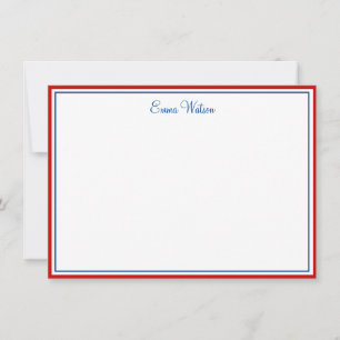 Tarjeta de nota del personalizado