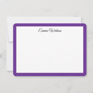 Tarjeta de nota del personalizado