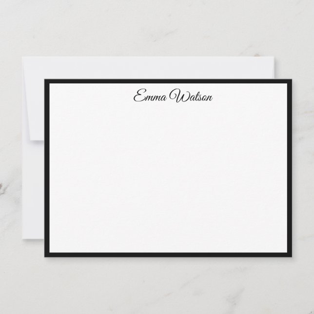 Tarjeta de nota del personalizado (Anverso)