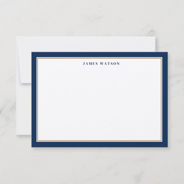 Tarjeta de nota del personalizado (Anverso)