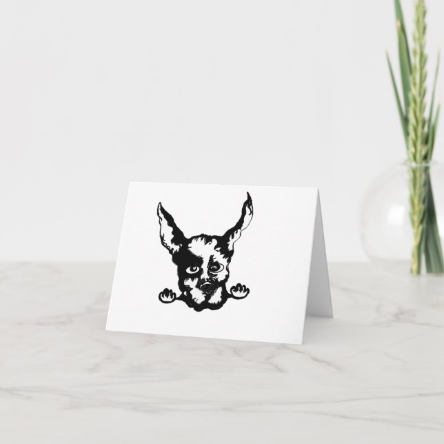 Tarjeta de nota : Doberman (Anverso)