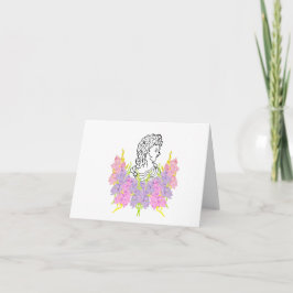 Tarjeta de nota doblada: Mitología griega
