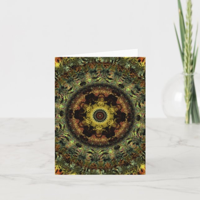 Tarjeta de nota Dusk Mandala para África (Anverso)