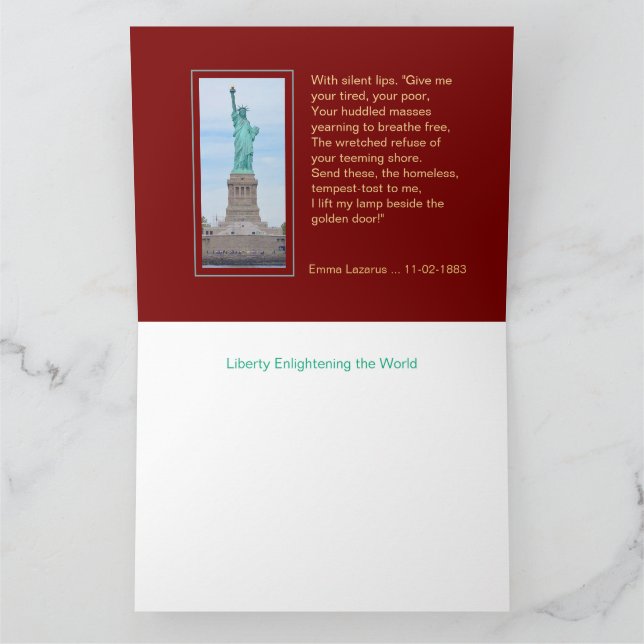 Tarjeta de nota Eagle Media Liberty 1895 $5 (Interior)