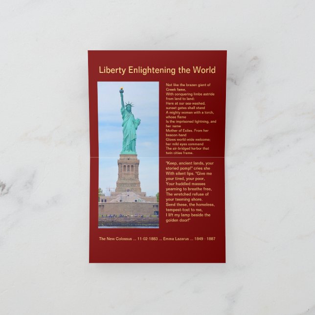 Tarjeta de nota Eagle Media Liberty 1895 $5 (Interior)