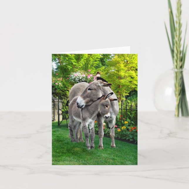 Tarjeta de nota "Easter & Baby Eno" (Anverso)