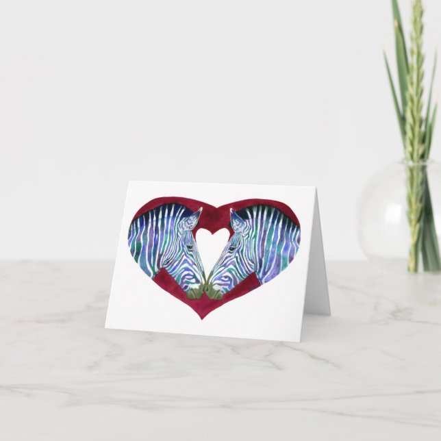 Tarjeta de nota "El amor no es blanco ni negro" (Anverso)